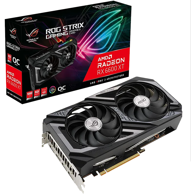 Graphics Card AMD RX 6600 Gaming 8GB